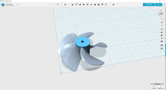 5 Blade prop