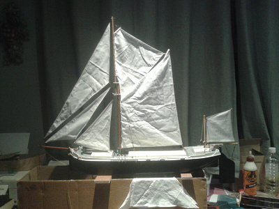 Model Boats Website - Gaff Rigged Pilot Cutter