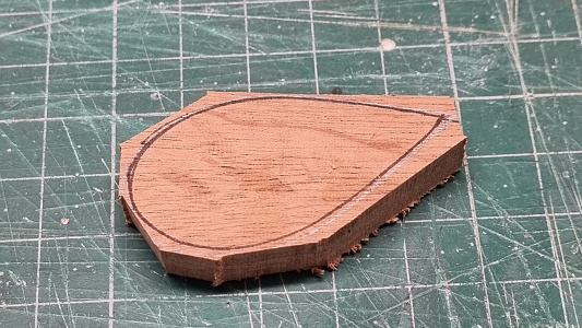 New mahogany base