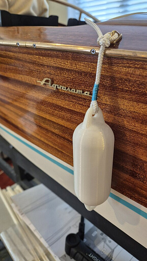 Fender on the hull